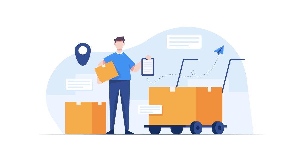 Quais são os métodos de envio de uma plataforma de marketplace?